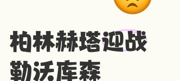 开云体育登录-包含柏林赫塔客场逼平勒沃库森，难以取胜的词条