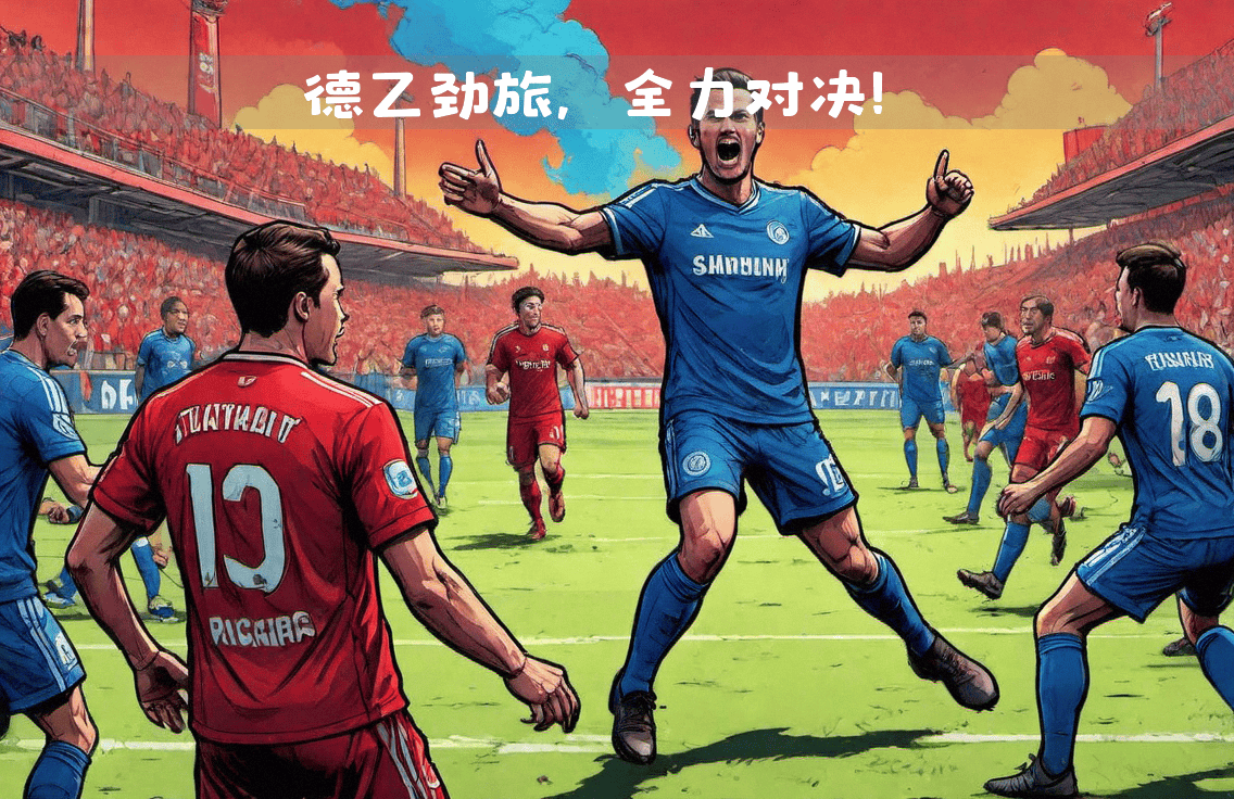 沙尔克球员庆祝进球成为球队胜利的关键 沙尔克球员庆祝进球成为球队胜利的关键