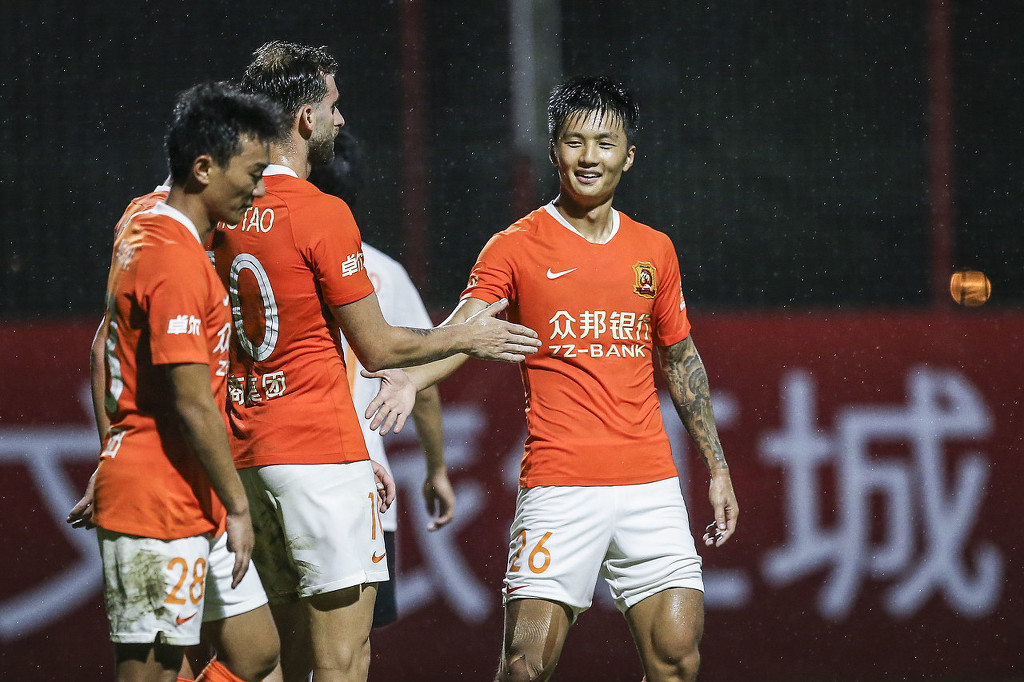 武汉卓尔战平对手，保持不败战绩